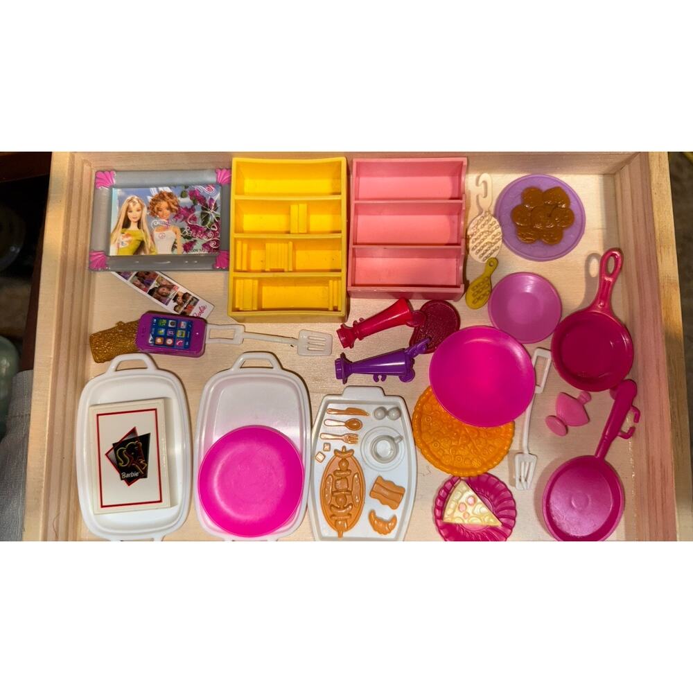 Vintage Barbie Kitchen Littles Lot